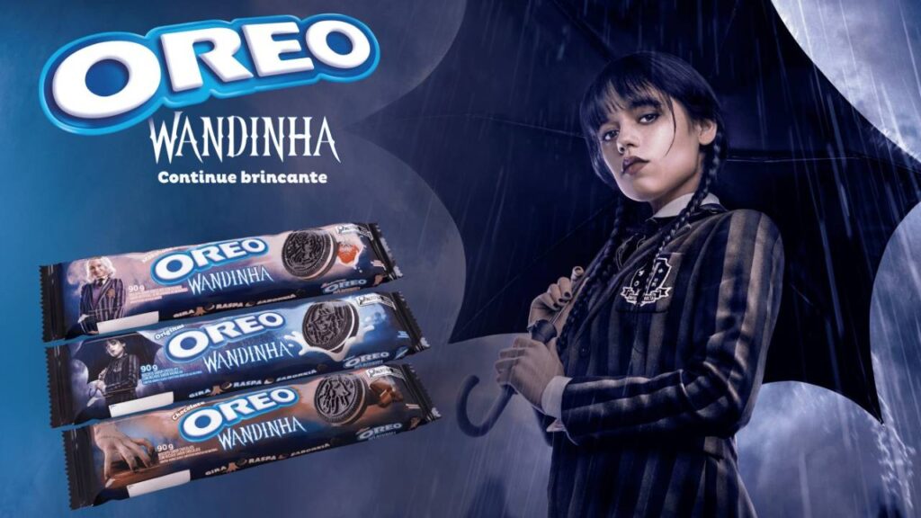 Participe da promoção Oreo e Wandinha e concorra a viagens e brindes exclusivos!