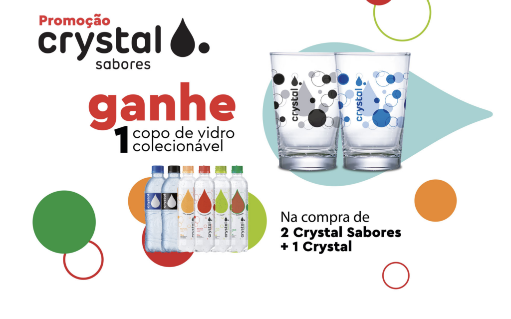 Amostras Grátis Crystal Sabores