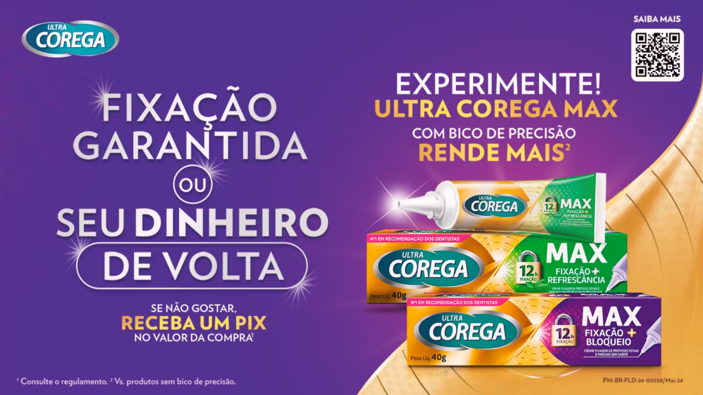 Ultra Corega Max Fixação