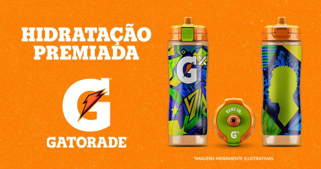 Receba amostras Gatorade grátis