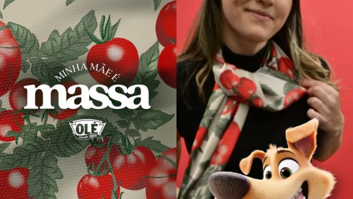 Olé lança campanha com lenços grátis para o Dia das Mães
